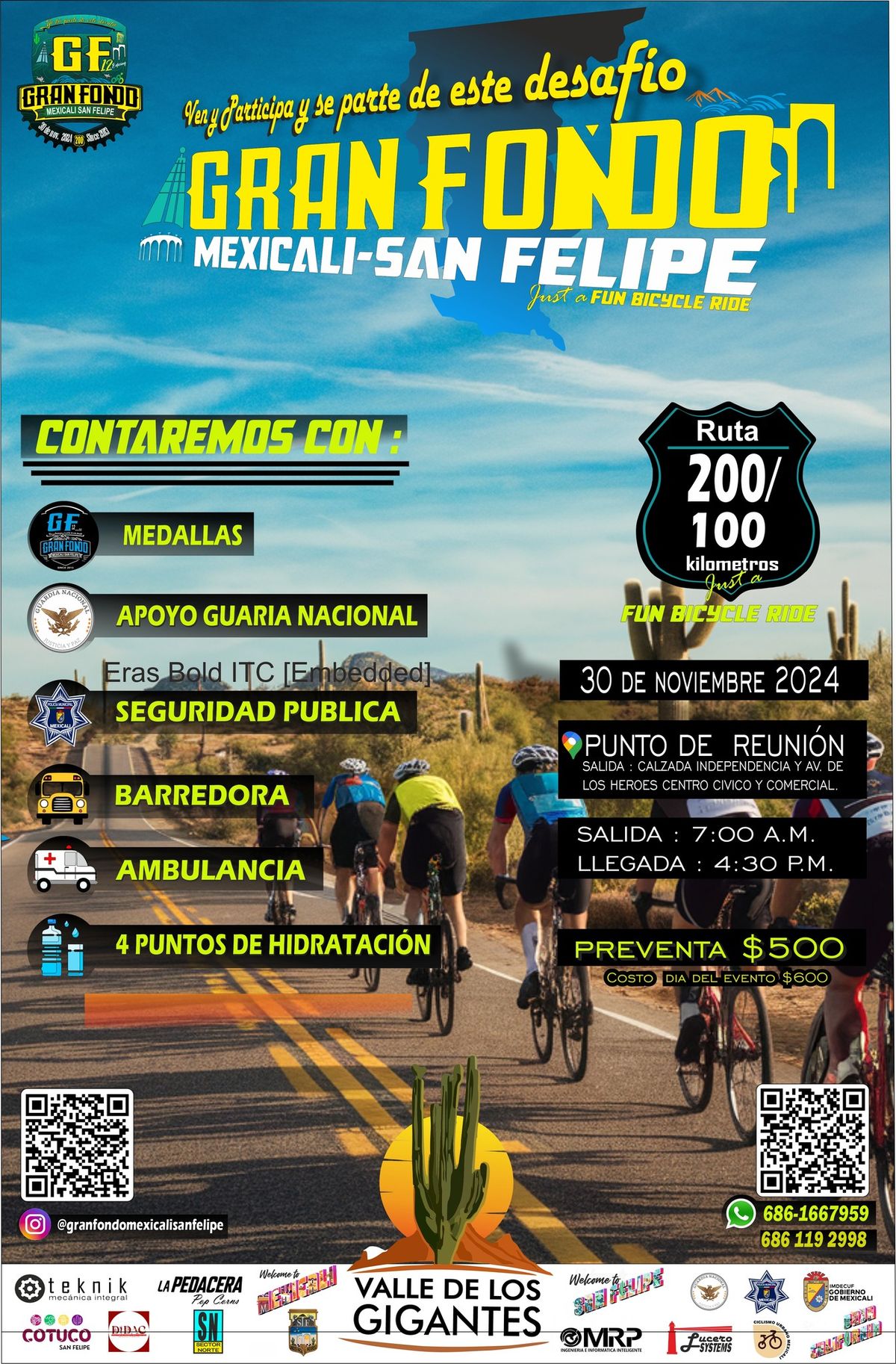 GRAN FONDO MEXICALI SAN FELIPE