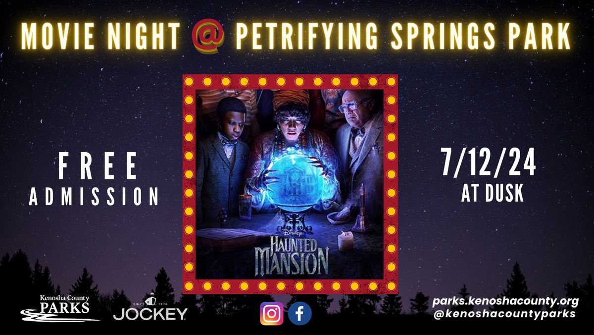 Movie Night in the Park: Haunted Mansion