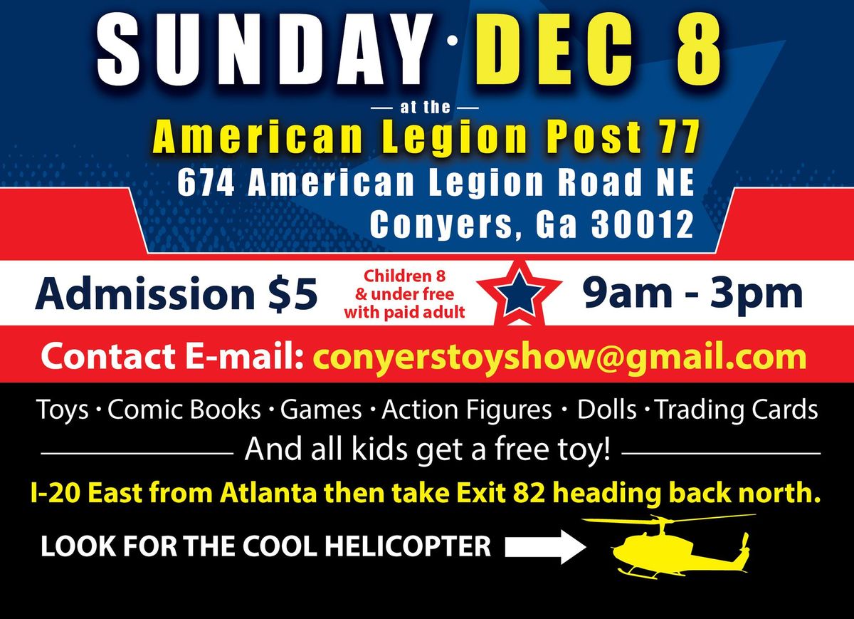 Conyers Toy & Comic Book Show 2024