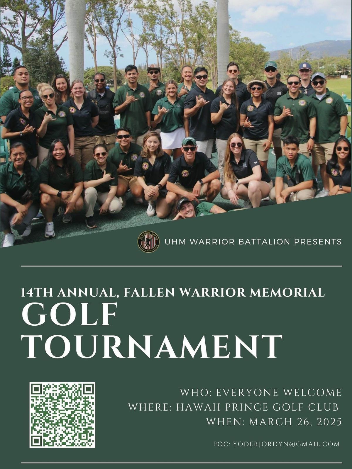 14th Annual Fallen Warrior Memorial Golf Tournament