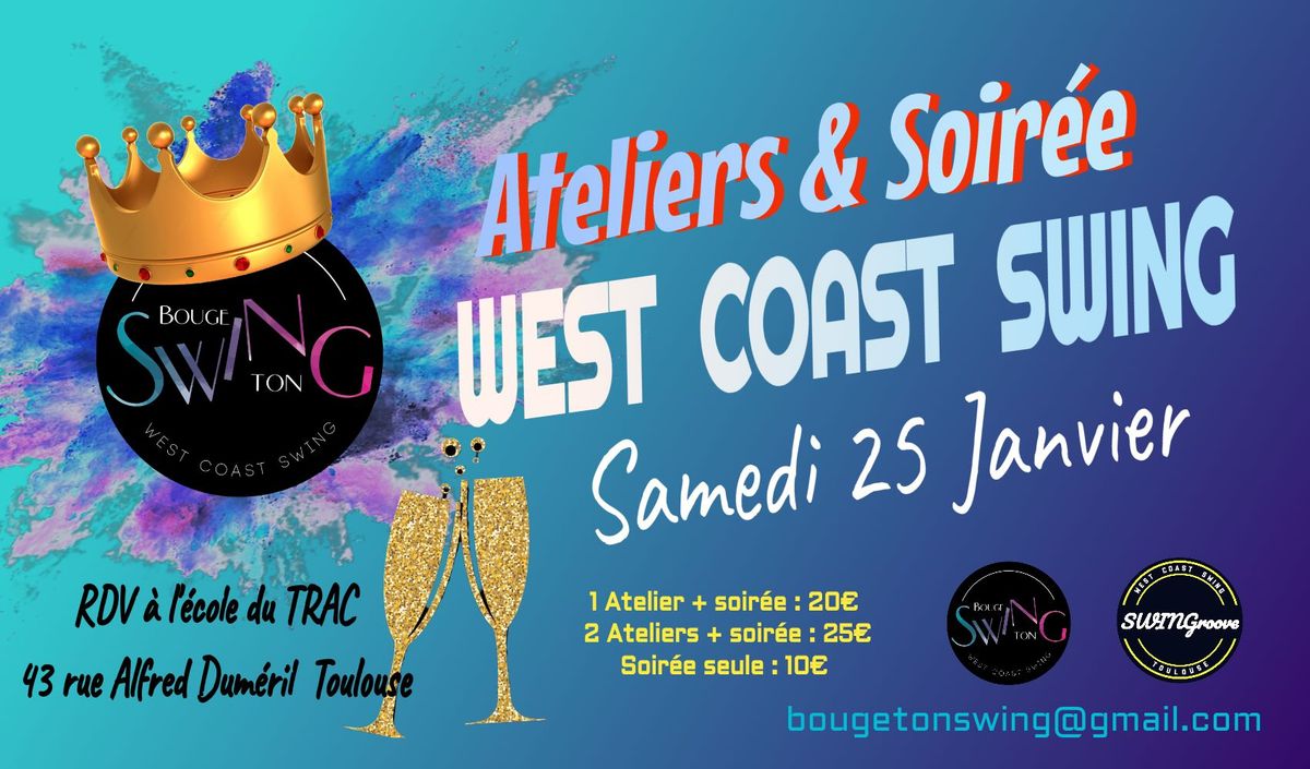 Ateliers et Soir\u00e9e WCS + Galette des Rois au TRAC