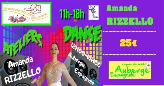 Amanda RIZZELLO chez les BORDELINE DANCER