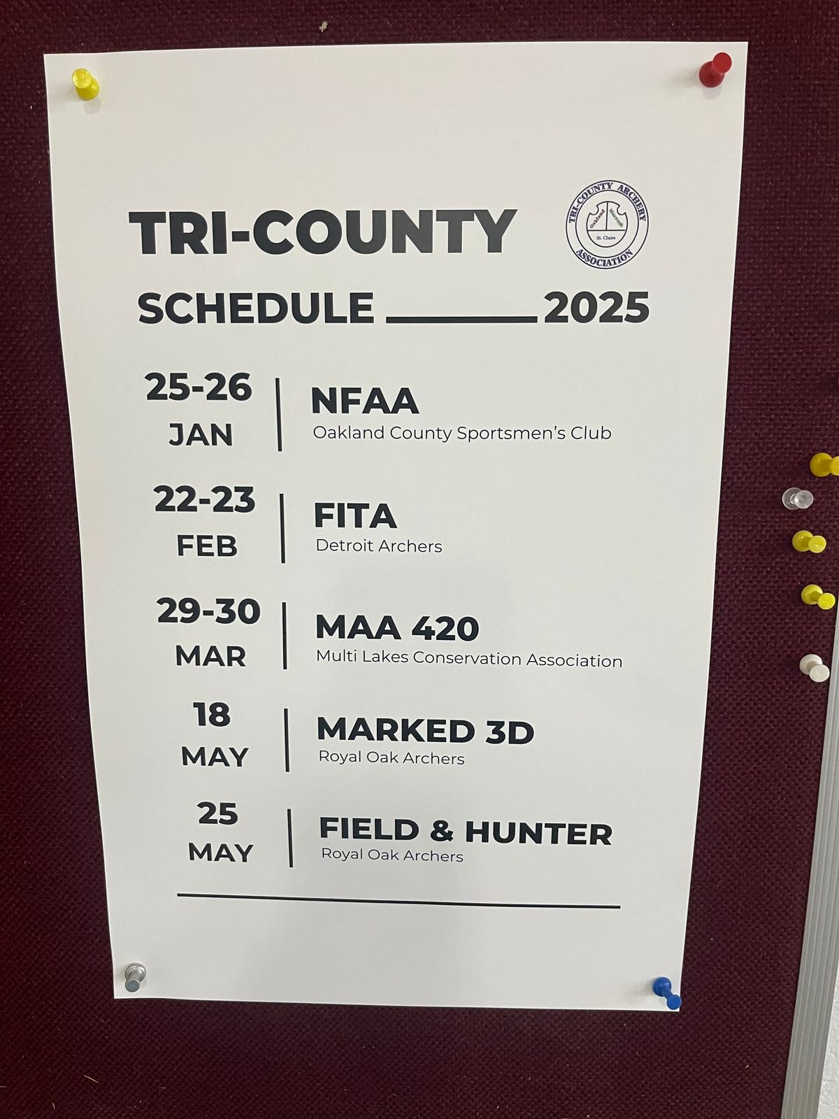 TCAA NFAA @Oakland County Sportsmen\u2019s Club