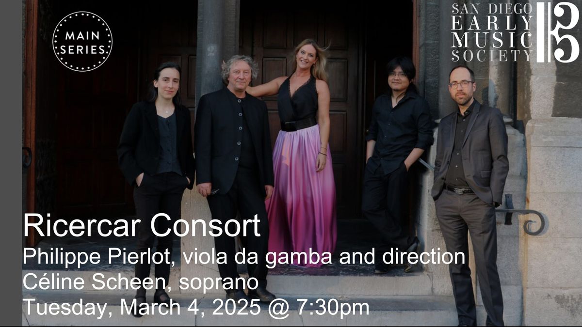 MAIN SERIES: Ricercar Consort