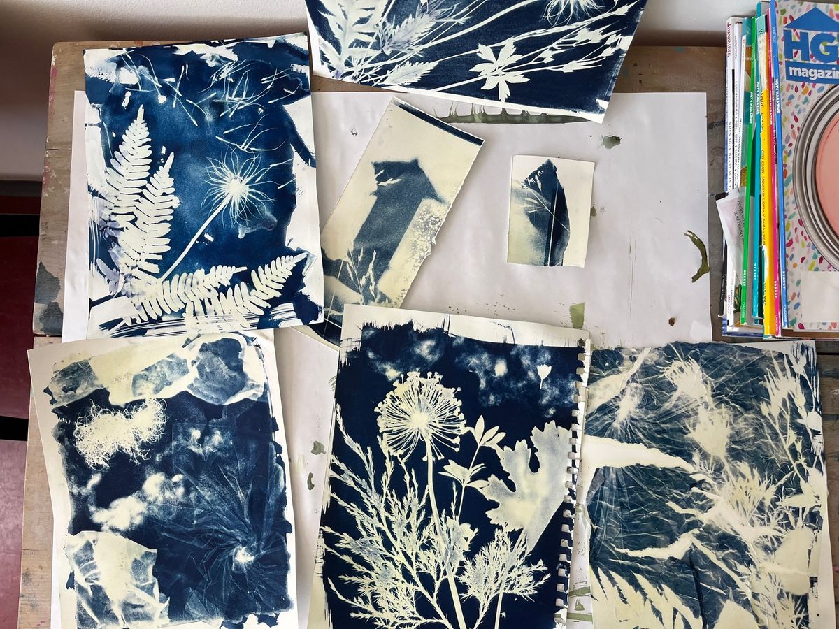 Cyanotype Retreat Day!