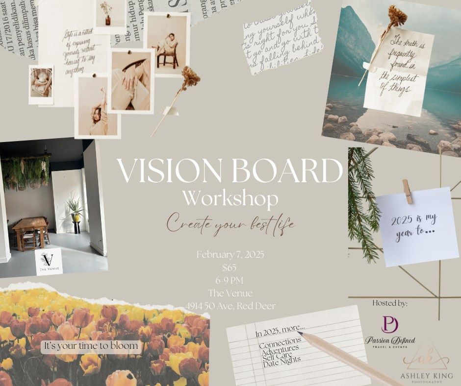 \u2728 2025 Vision Board Workshop \u2728