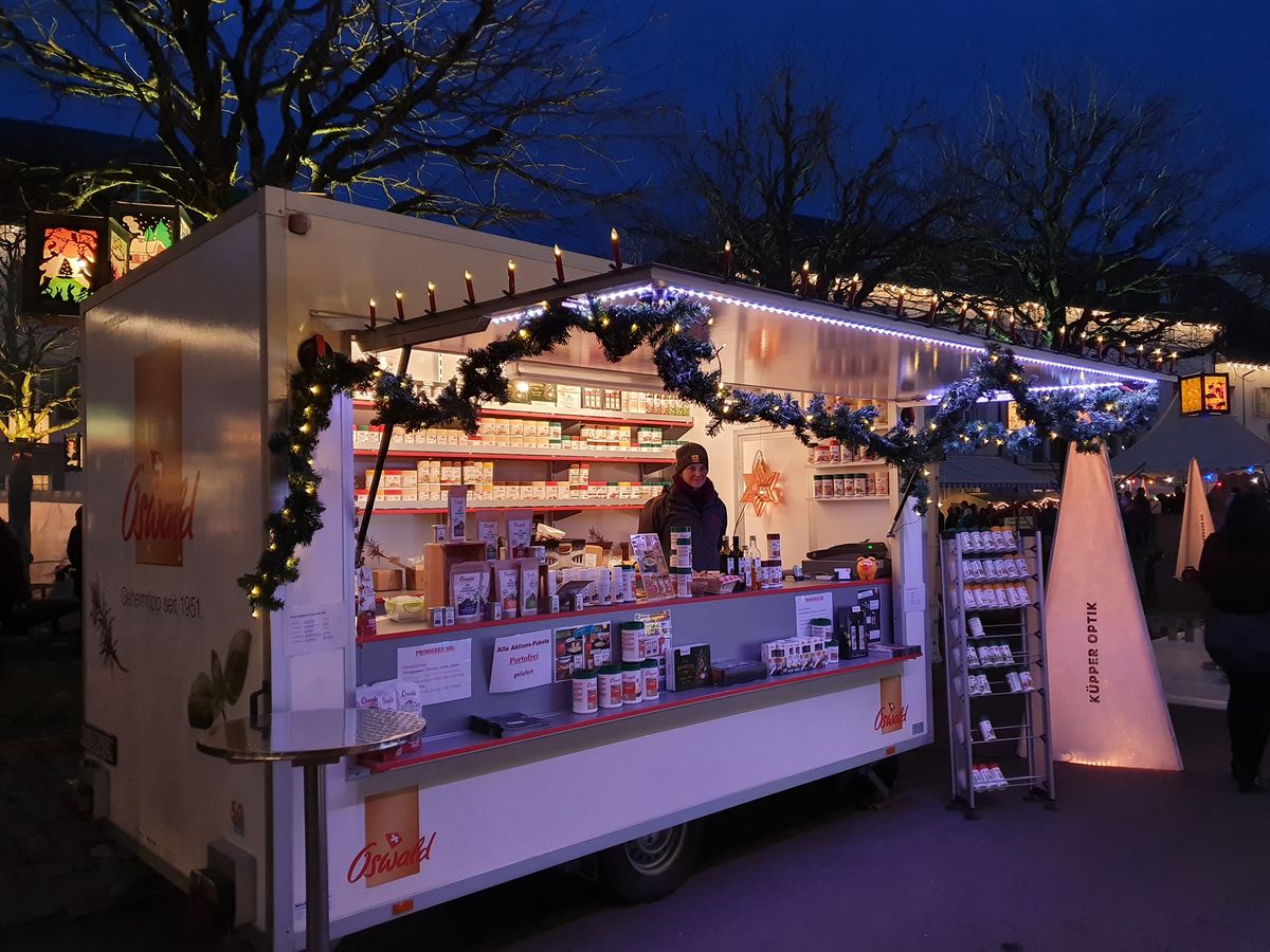 Chlausmarkt Klingnau mit Oswald 