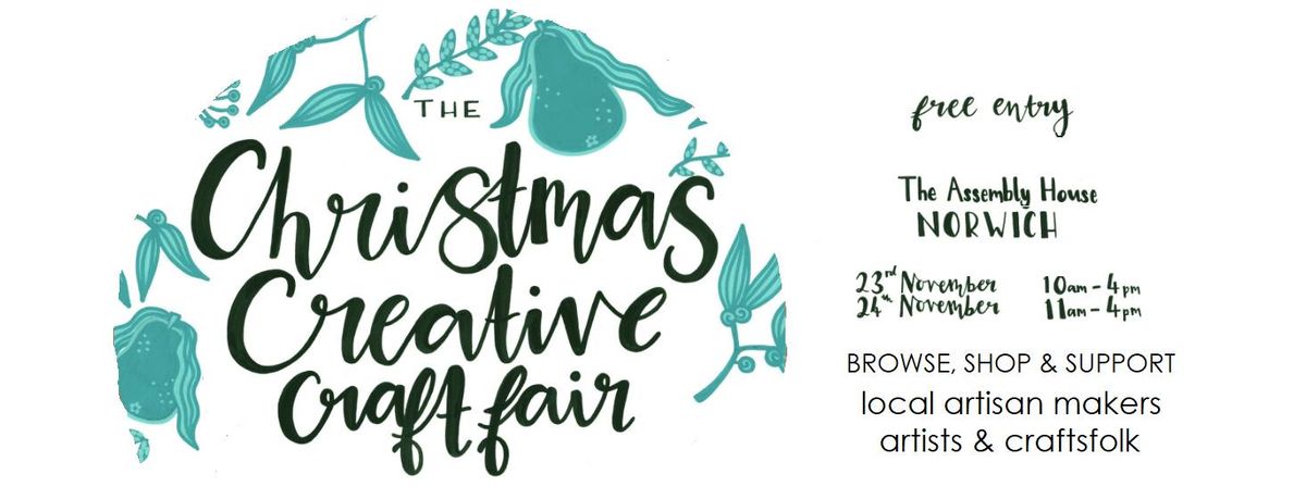 The Christmas Creative Craft Fair at The Assembly House, Norwich