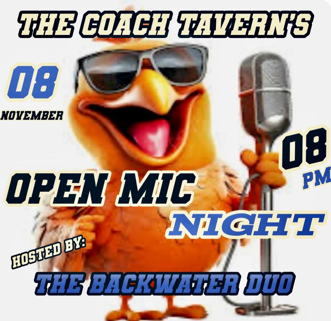 Showcase Your Talent at The Coach Tavern\u2019s Open Mic Night