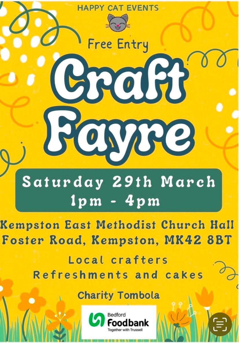 Kempston East Methodist Church Hall Spring Fayre