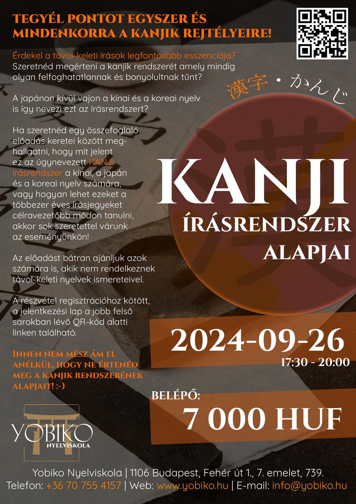 Kanjik rendszer\u00e9nek alapjai \u2013 T\u00e1vol-keleti \u00edr\u00e1sok esszenci\u00e1ja