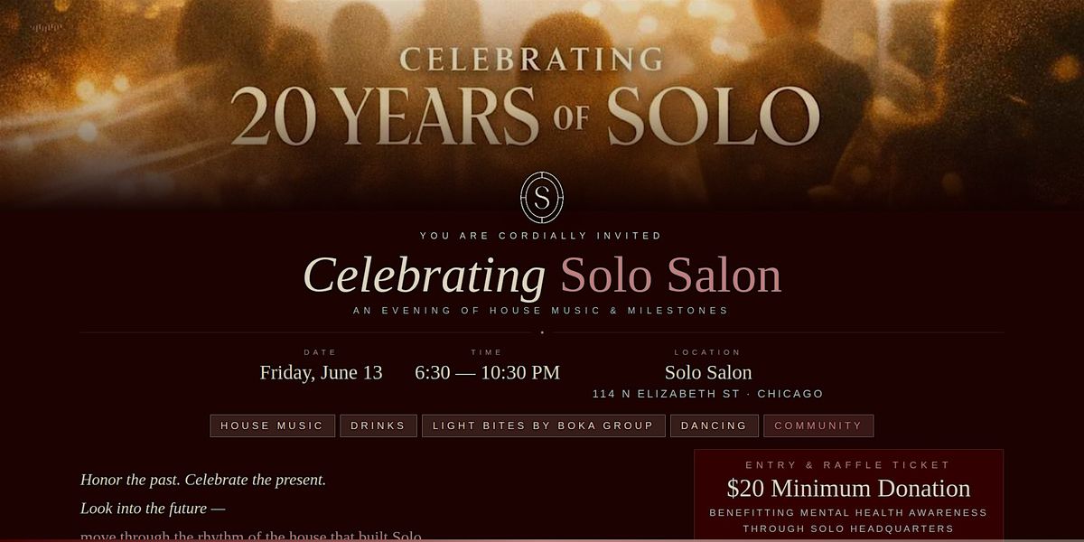 Welcome to the House of Solo