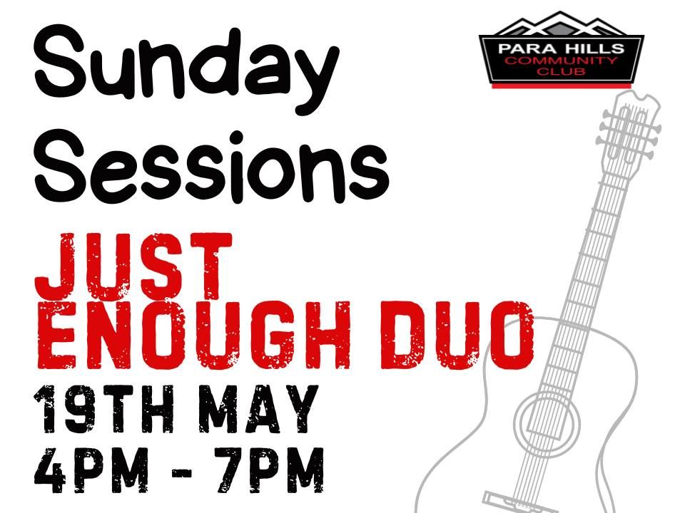 Sunday Sessions with Just Enough Duo