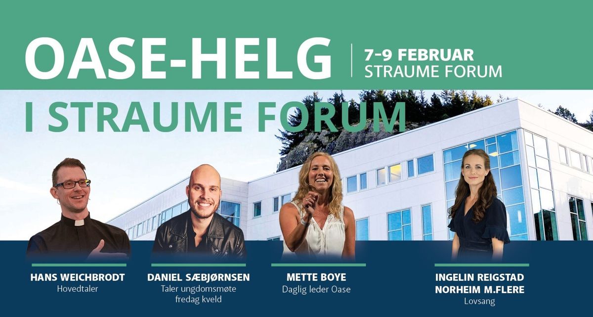 Oase-helg i Straume forum