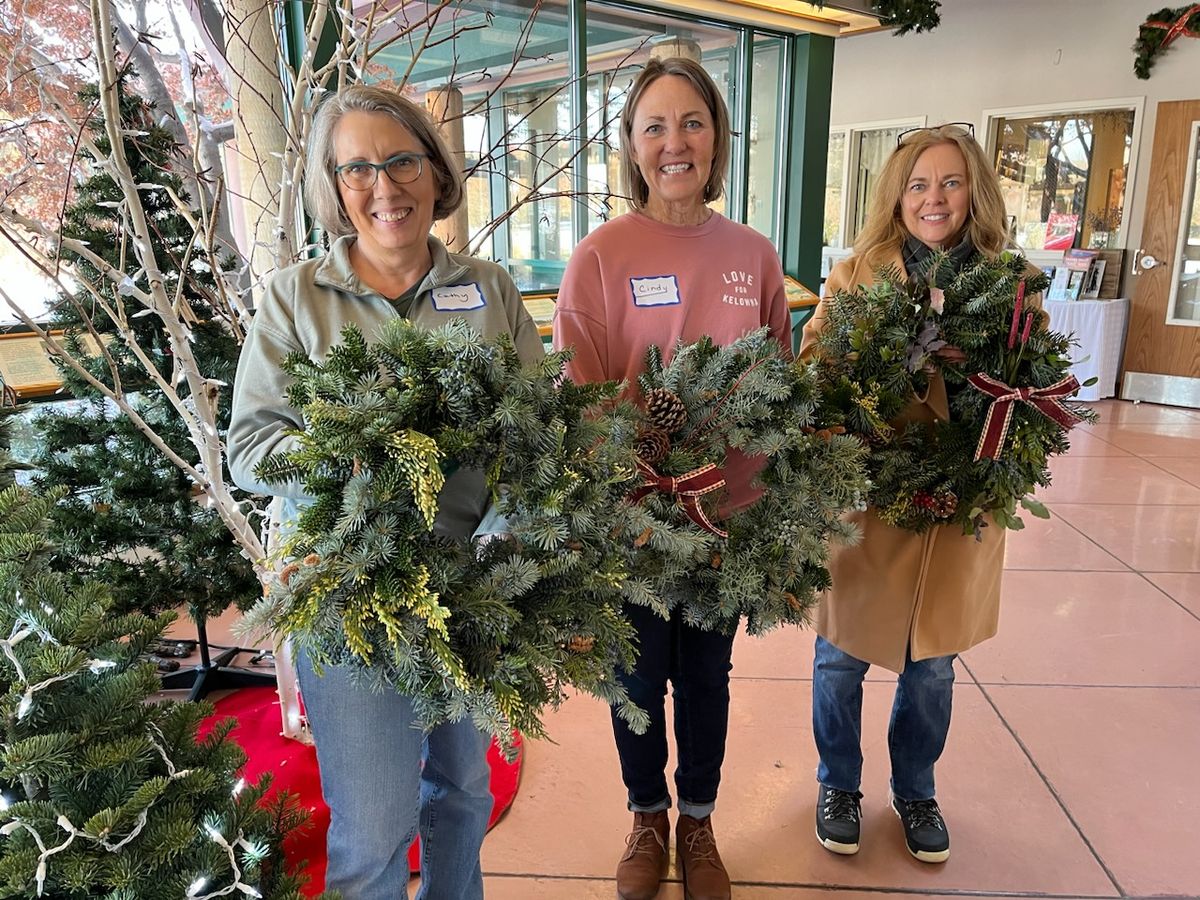 Holiday Wreath Class - FULL, WAITLIST ONLY