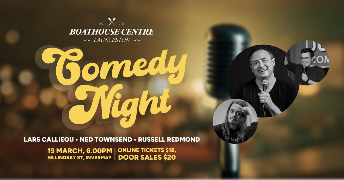 Comedy Night at The Boathouse with Lars Callieou