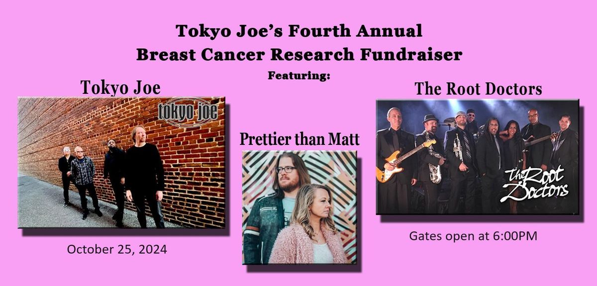 Tokyo Joe's Fourth Annual Breast Cancer Research Fundraiser