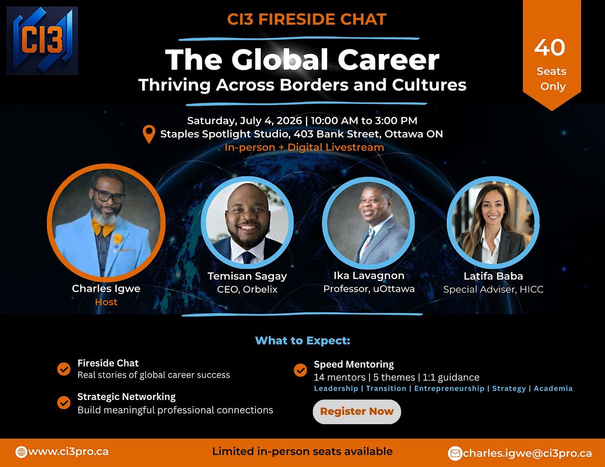 CI3 Fireside Chat -The Global Career: Thriving Across Borders