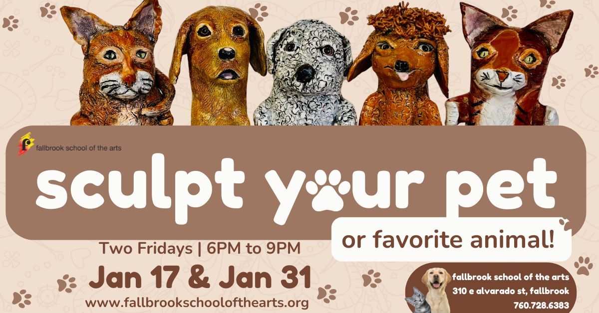 Sculpt Your Pet or Favorite Animal