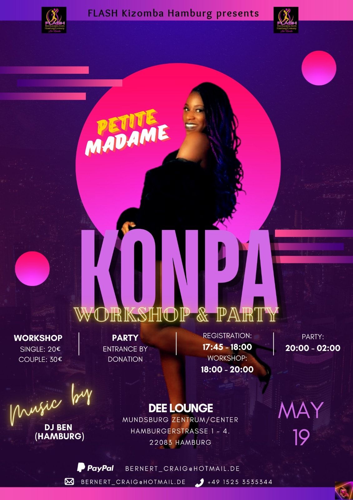 Konpa Workshop & Kizomba\/Konpa Socials 