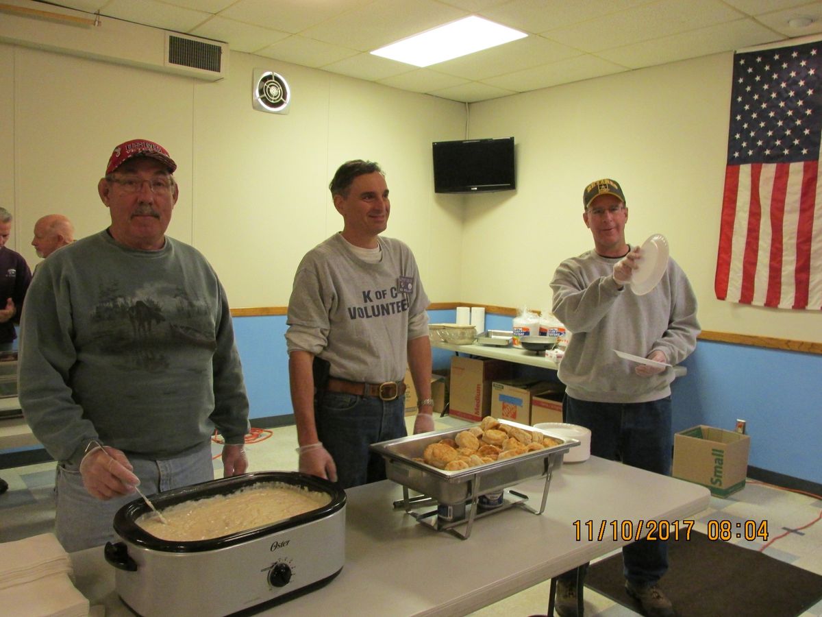 Annual Msgr Luckey Assembly Veterans Day Breakfast