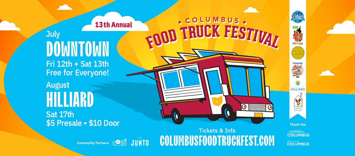 Columbus Food Truck Festival Downtown Columbus Ohio