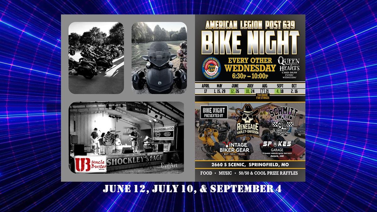 Uncle Buster at American Legion LZ639 Bike Night