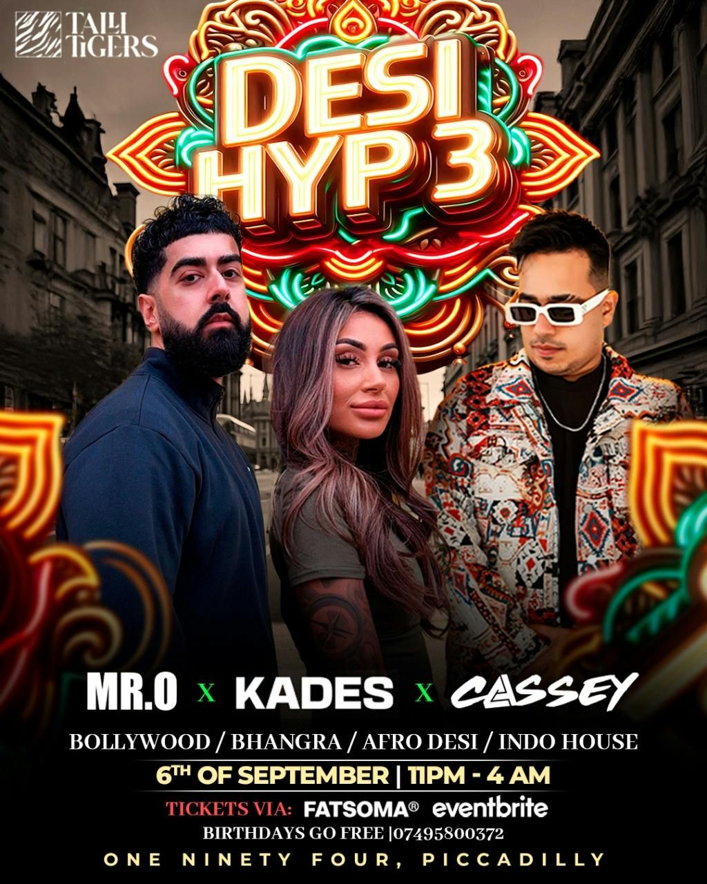DESI HYP3 - Bollywood X Bhangra X Desi X Afro Party