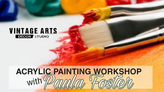 Acrylic Painting Workshop With Paula Foster