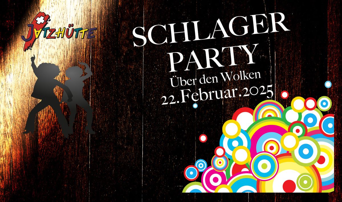 Schlagerparty "\u00dcber den Wolken"