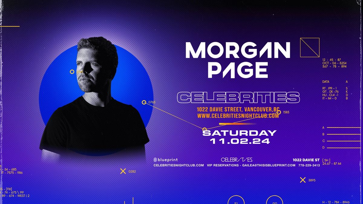 Morgan Page @ Playhouse Saturdays