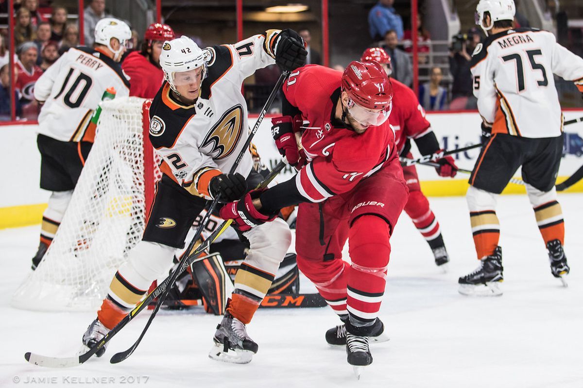 Carolina Hurricanes vs. Anaheim Ducks