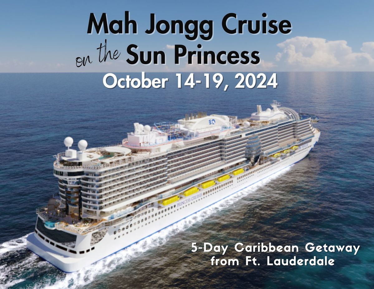 Mah Jongg Cruise on the Sun Princess