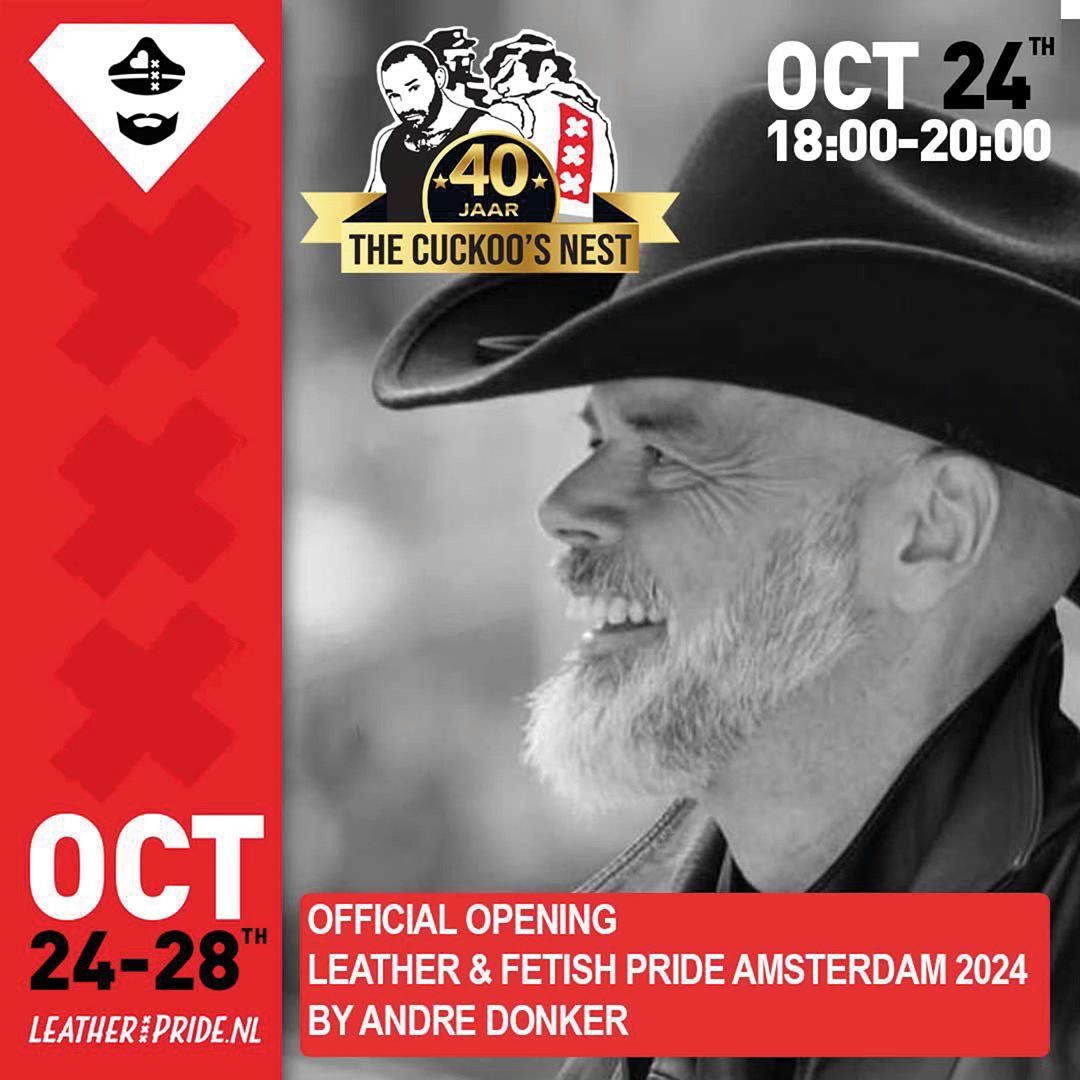 Official Opening Leather & Fetish Pride Amsterdam 2024