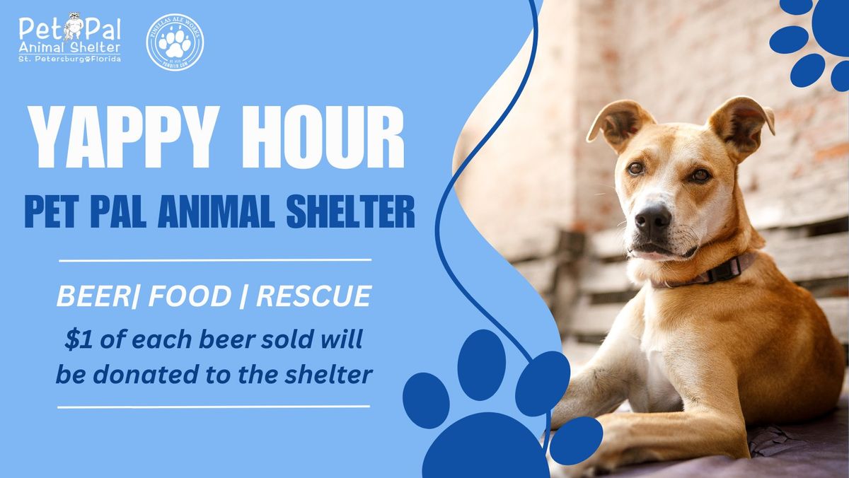 Pet Pal Animal Shelter YAPPY HOUR at PAW!