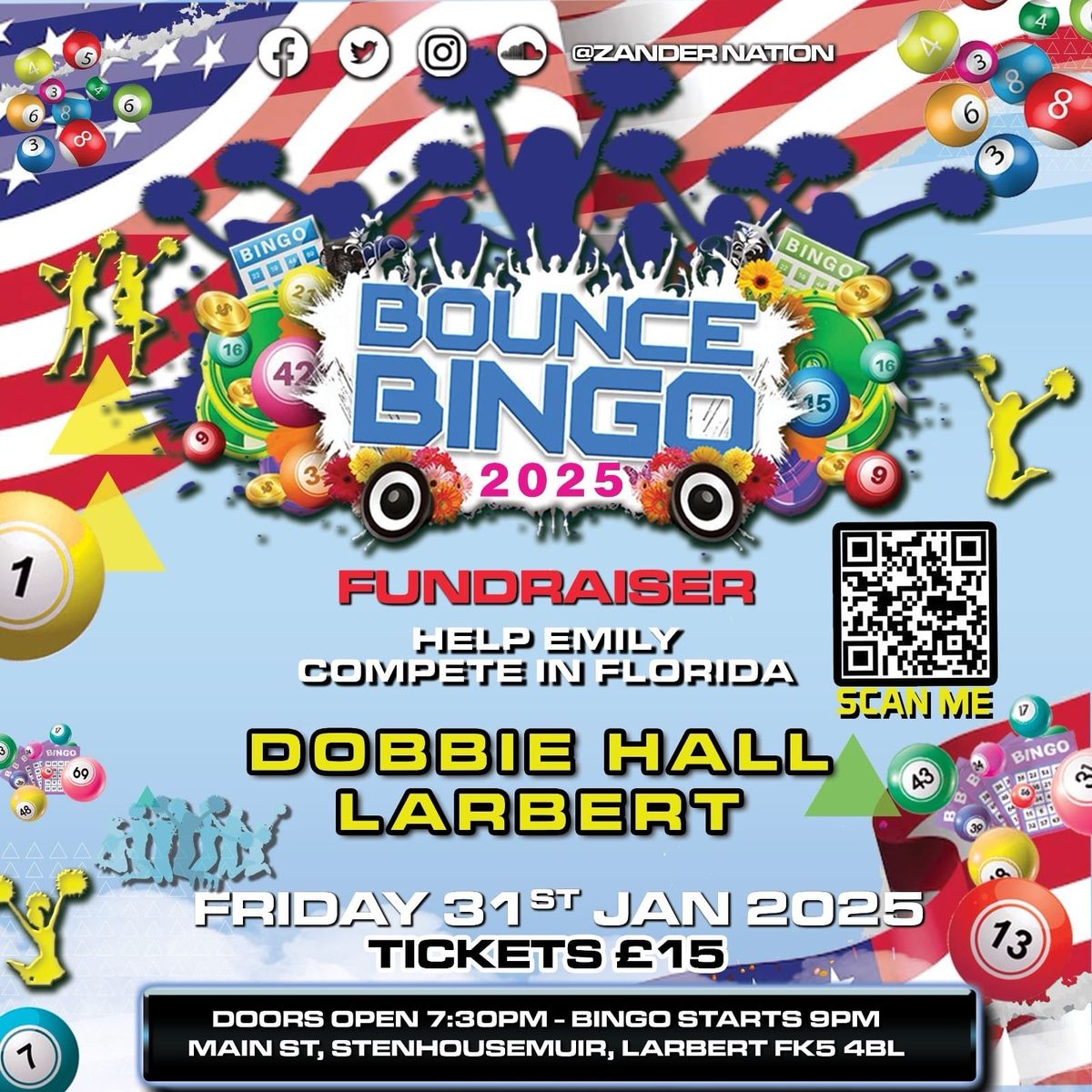 Bounce Bingo on 31st January 2025