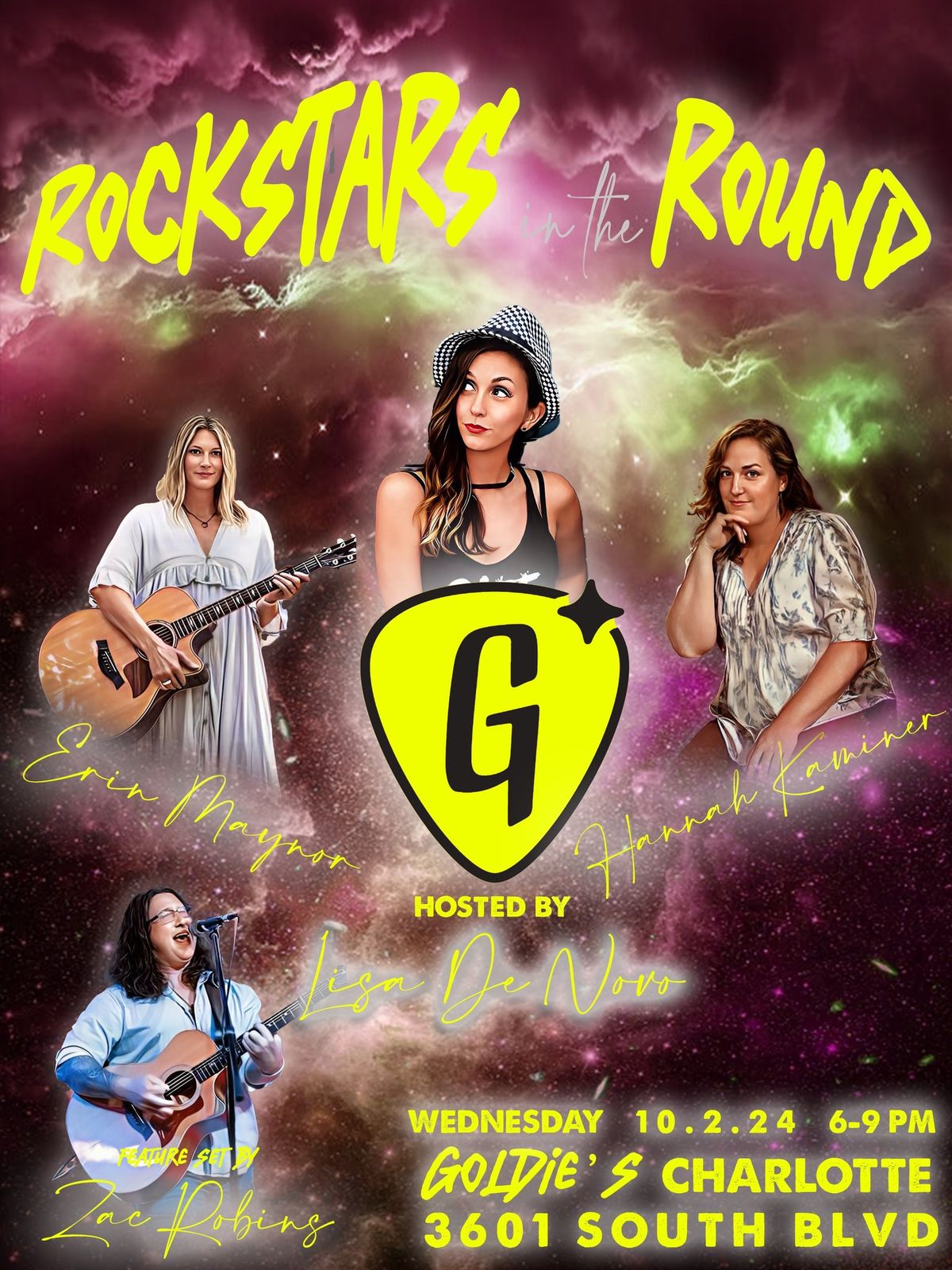 Rockstars in the Round October Edition