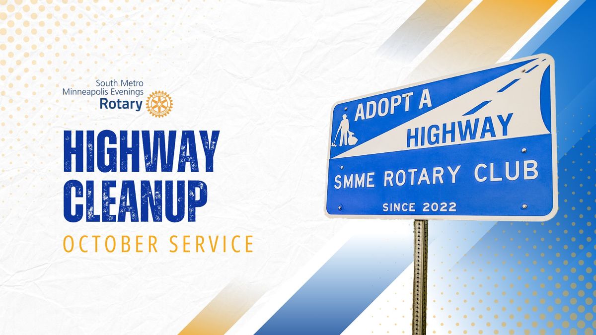 October Service: Adopt-a-Highway