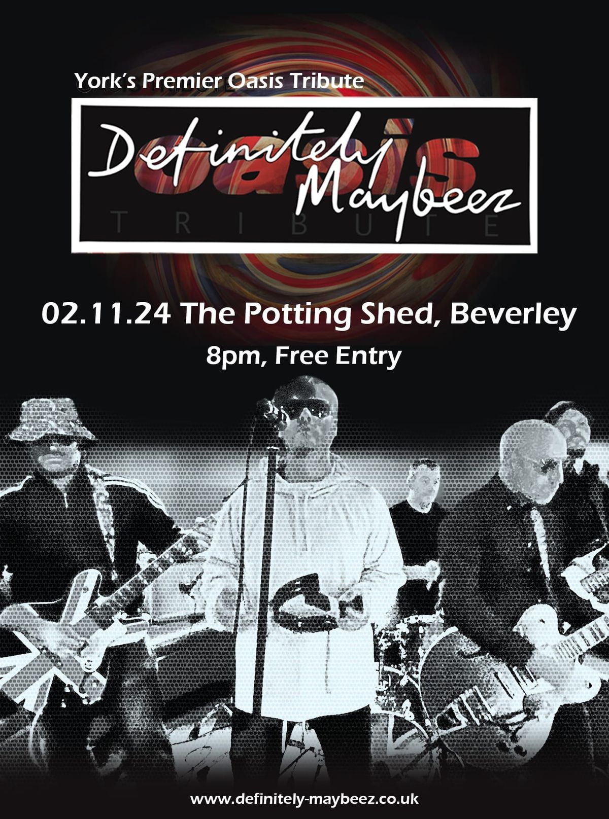 Definitely Maybeez Live At The Potting Shed Beverley 