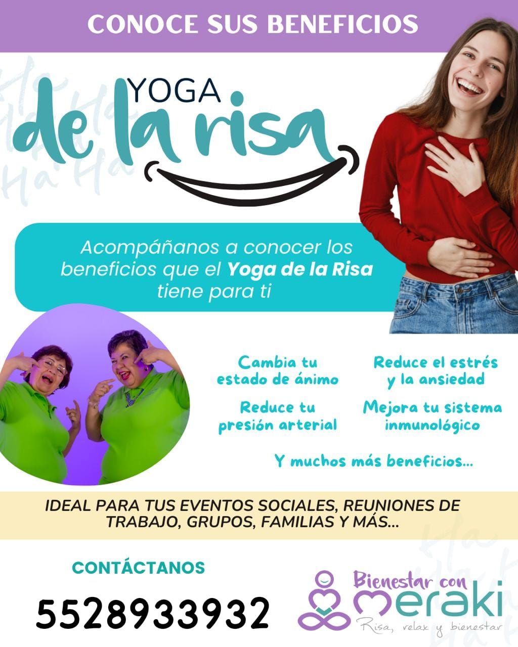 Yoga de la Risa en L\u00ednea 