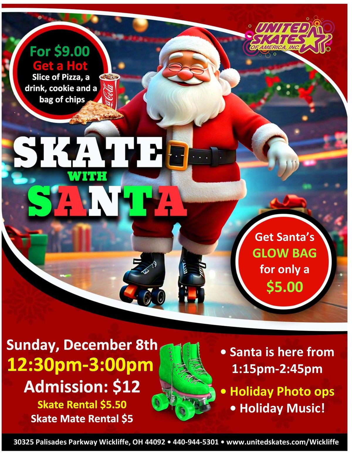 Skate with Santa 