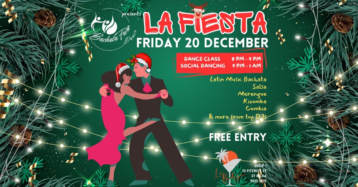 LA FIESTA | Bachata Fever Friday Night Social Dancing