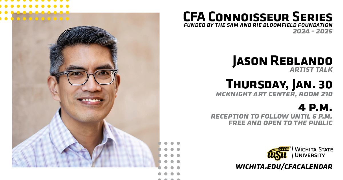 College of Fine Arts Connoisseur Series Presents: Artist Talk with Jason Reblando