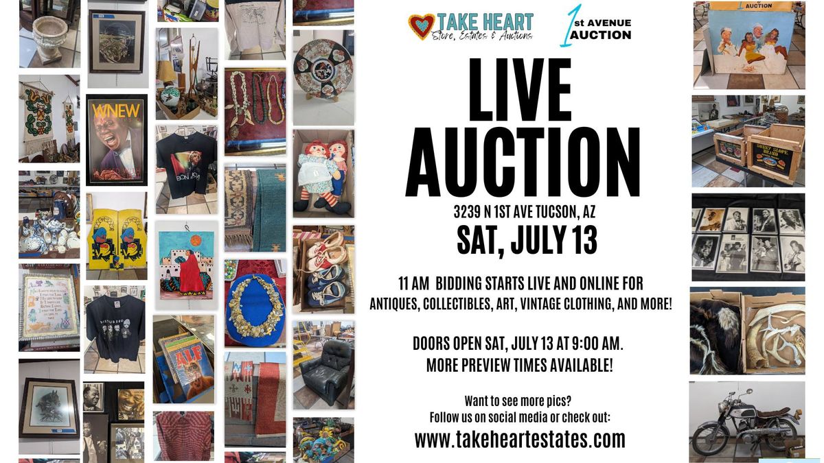 LIVE AUCTION featuring Collectibles