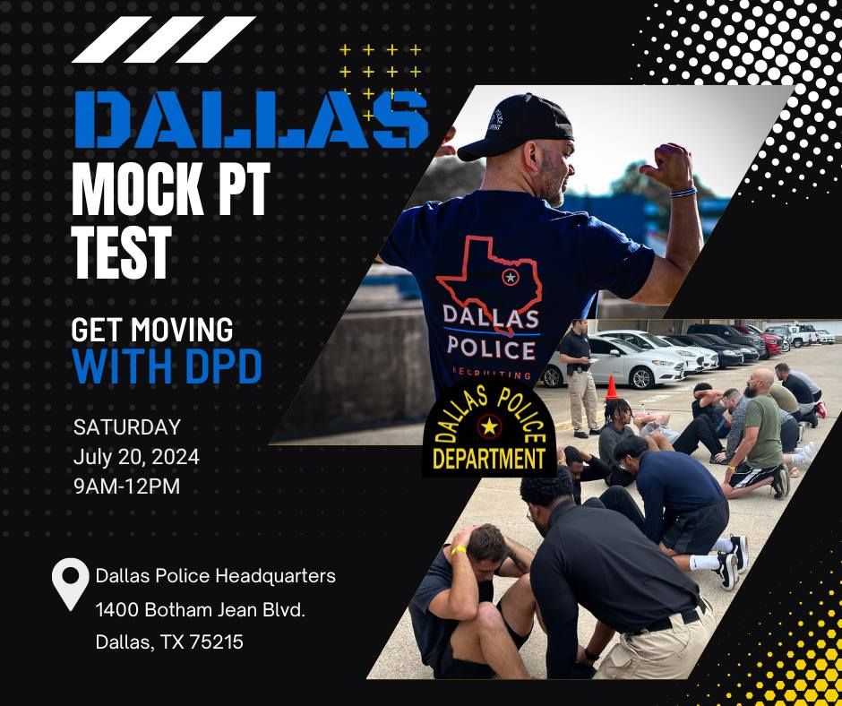 Dallas Police Recruiting MOCK PT Test