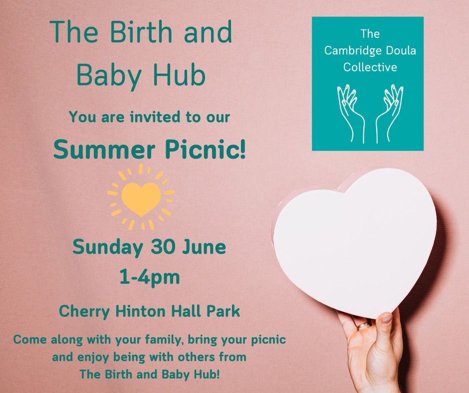 The Birth and Baby Hub Summer Picnic
