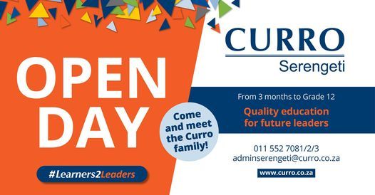Curro Serengeti Open Day