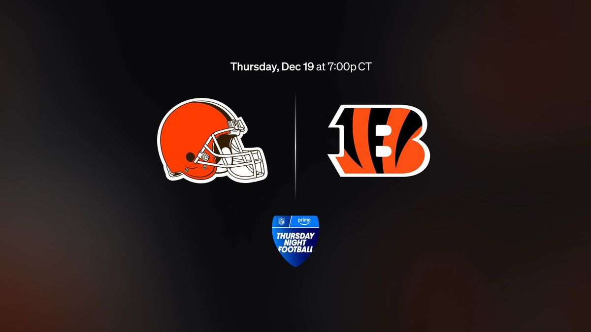 NFL: Browns @ Bengals