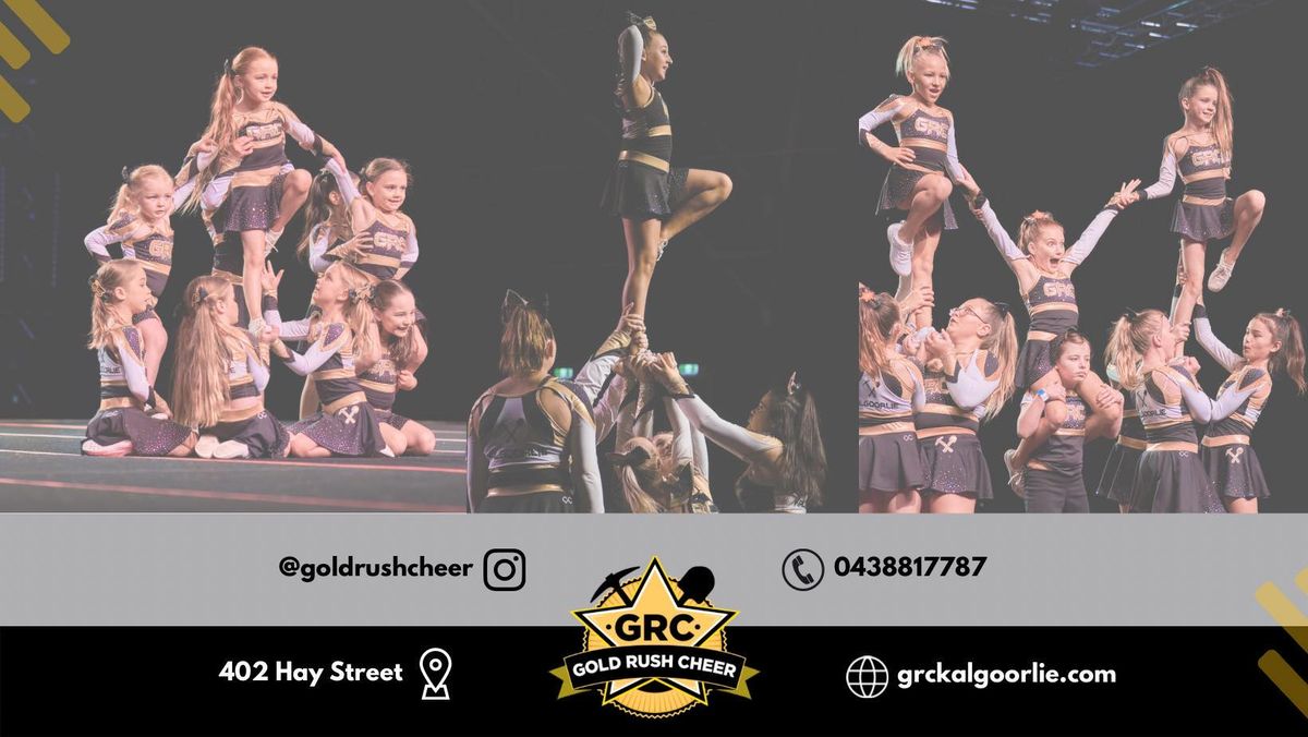 Gold Rush Cheer - Open Day