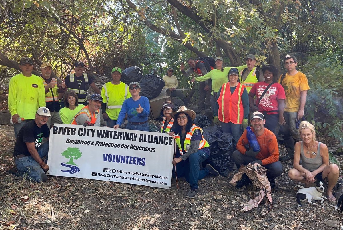 HUGE 7-Day Inter-Agency Cleanup @ Steelhead Crk (Day 7) 